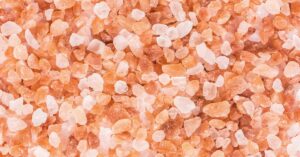 Rock salt repels diseases
