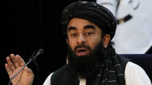 Pakistan bats for Taliban, says should be given some time to run Afghanistan properly.