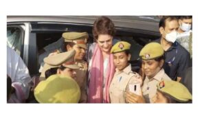 Priyanka Gandhi takes a dig at UP CM, says he plans to take action against policewomen who clicked photo with me.